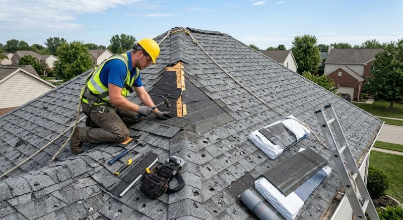 Roof Damage Repair in Newark, NJ