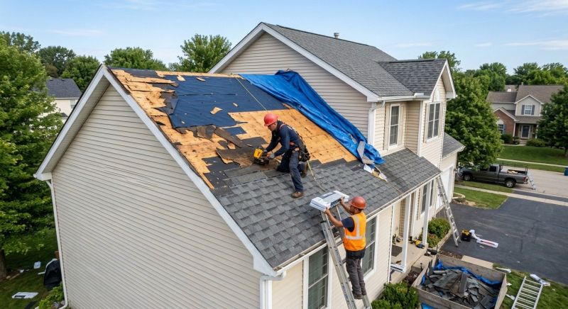 Roof Damage Restoration in Chatham, NJ