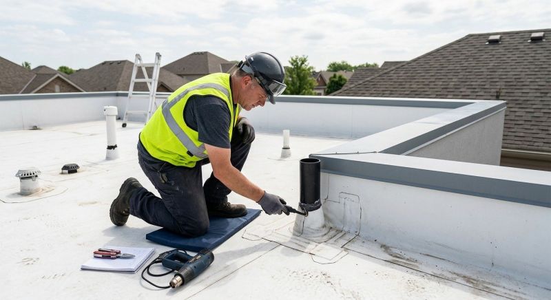 Rubber Roof Inspection in Passaic County, NJ