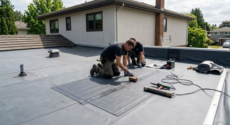 Rubber Roof Repair in East Hanover, NJ