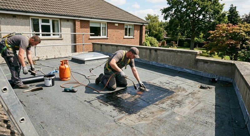 Rubber Roof Repair in Maspeth, NY