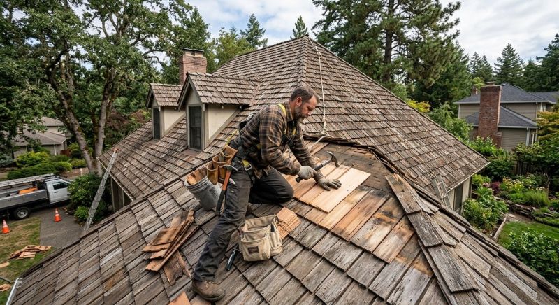 Shake Shingle Repair in Astoria, NY