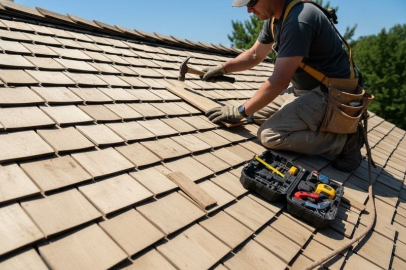 Shake Shingle Repair in Clark, NJ