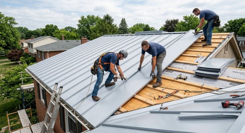 Sheet Roofing Installation in Metuchen, NJ