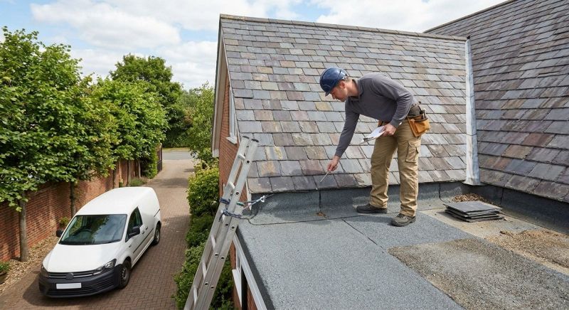 Single Ply Roof Inspection in Passaic County, NJ