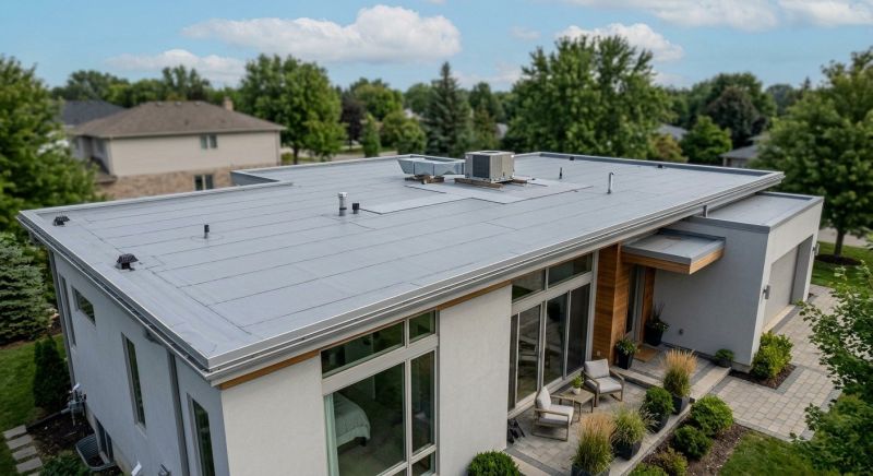Single Ply Roof Installation in Summit, NJ