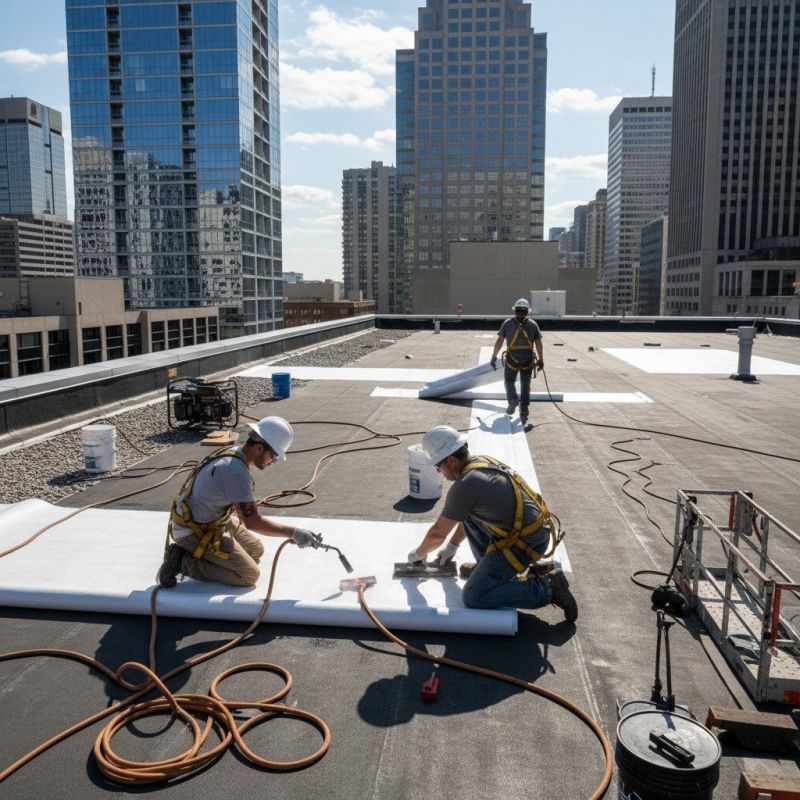 Single Ply Roof Repair in Bloomfield, NJ