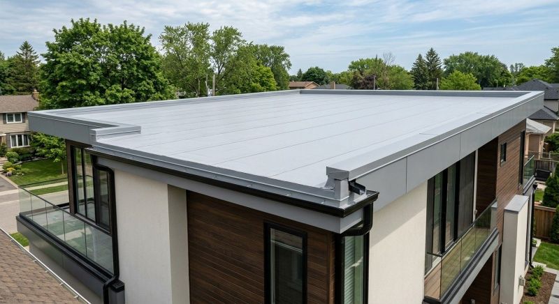 Single Ply Roof Replacement in Ho Ho Kus, NJ