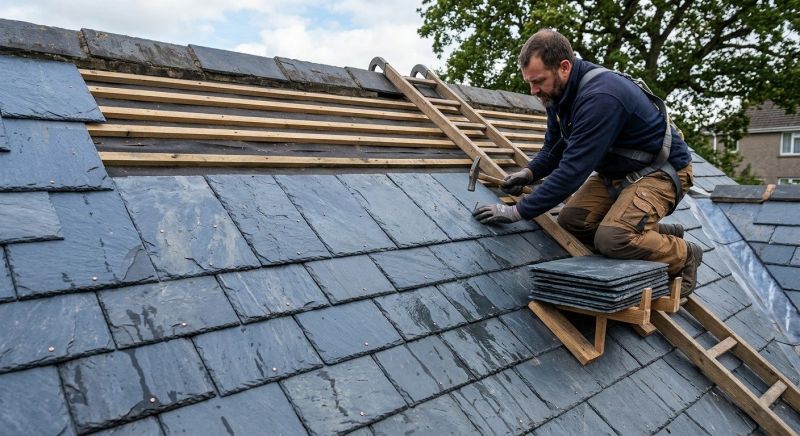 Slate Roof Construction in Kearny, NJ