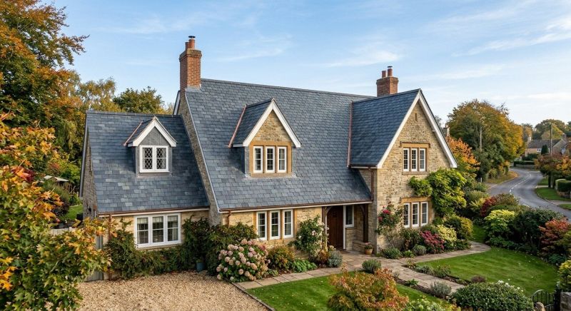 Slate Roof Construction in Larchmont, NY