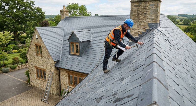 Slate Roof Repair in Livingston, NJ