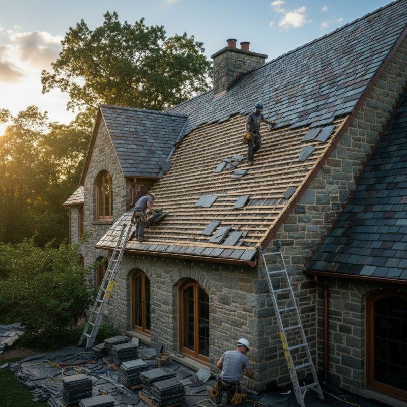 Slate Roof Replacement in Cedar Grove, NJ