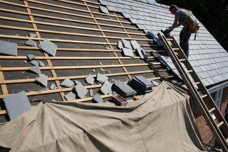 Slate Roof Replacement in Larchmont, NY