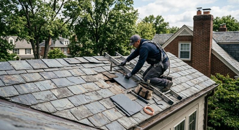 Slate Shingles Repair in East Hanover, NJ