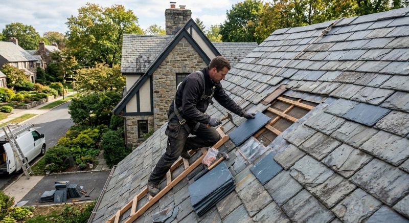 Slate Shingles Repair in Essex County, NJ