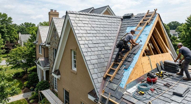Slate Shingles Repair in Fresh Meadows, NY