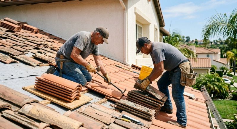 Spanish Tile Roof Repair in Passaic County, NJ