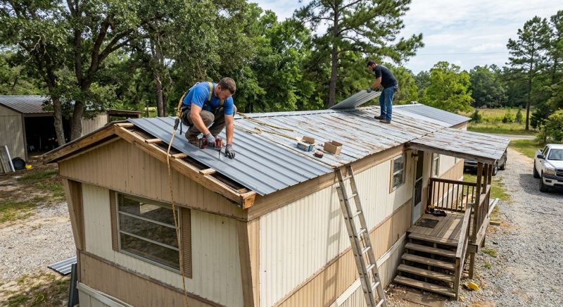 Steel Roof Repair in Passaic County, NJ