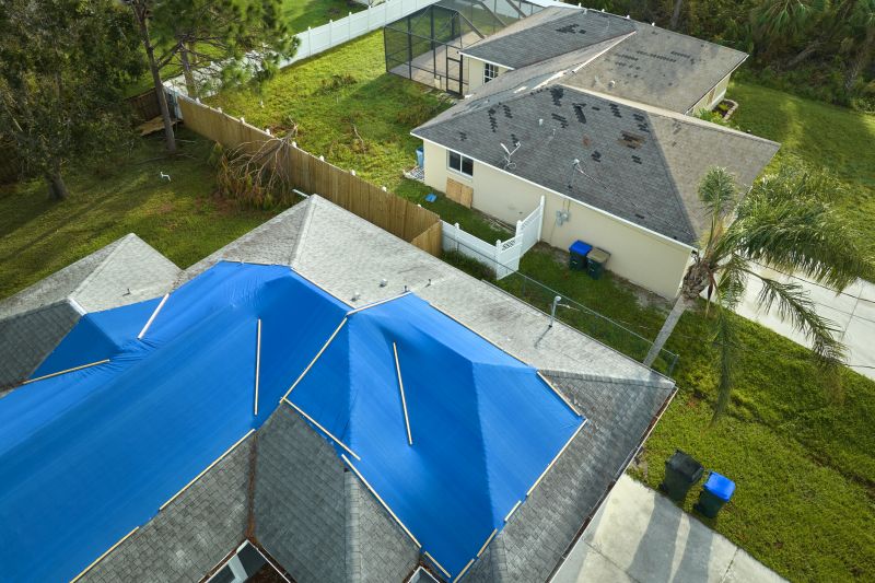 Storm Damage Roof Tarping in Passaic County, NJ