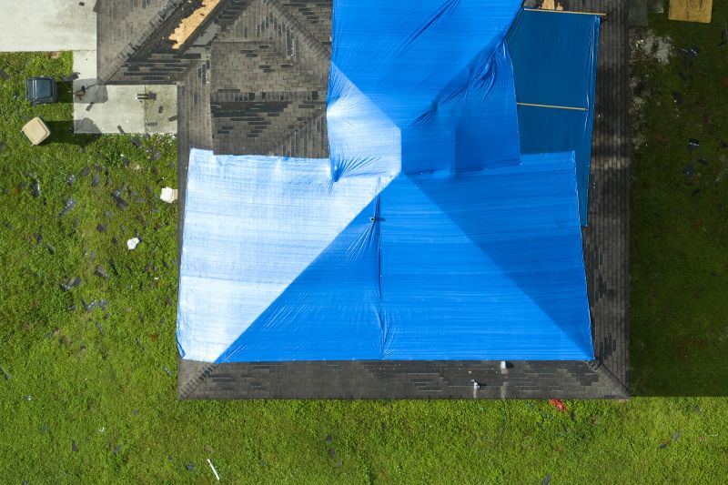 Storm Damage Roof Tarping in Passaic County, NJ