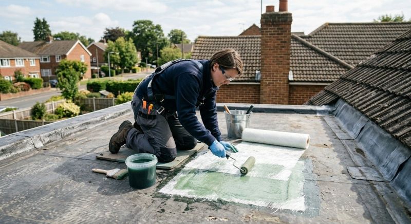 Synthetic Roof Repair in Passaic County, NJ