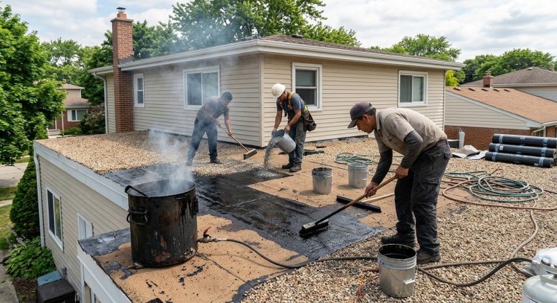 Tar And Gravel Roof Repair in Belleville, NJ