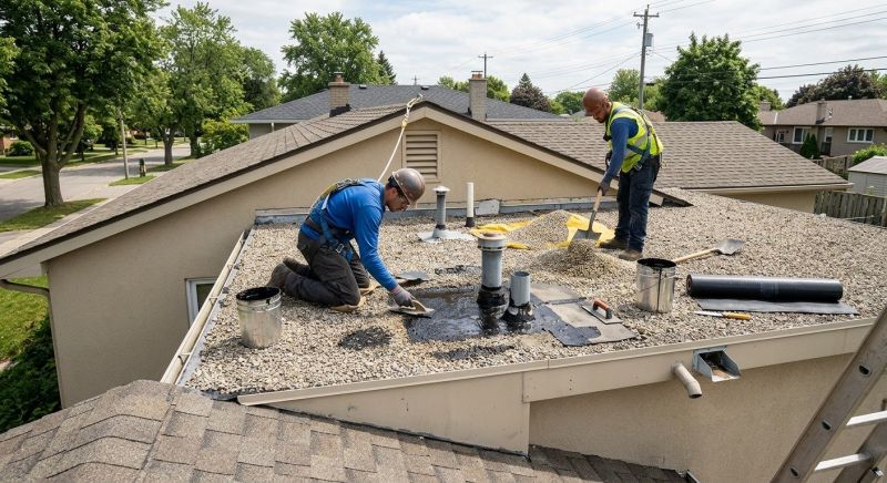 Tar And Gravel Roof Repair in Berkeley Heights, NJ