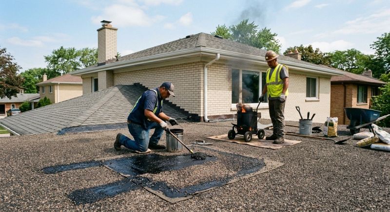 Tar Roof Repair in Elmhurst, NY