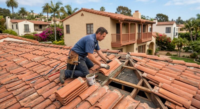 Tile Roof Repair in Manhasset, NY