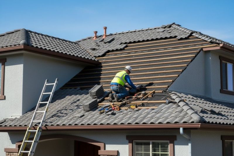 Tile Roof Repair in Ridgewood, NY