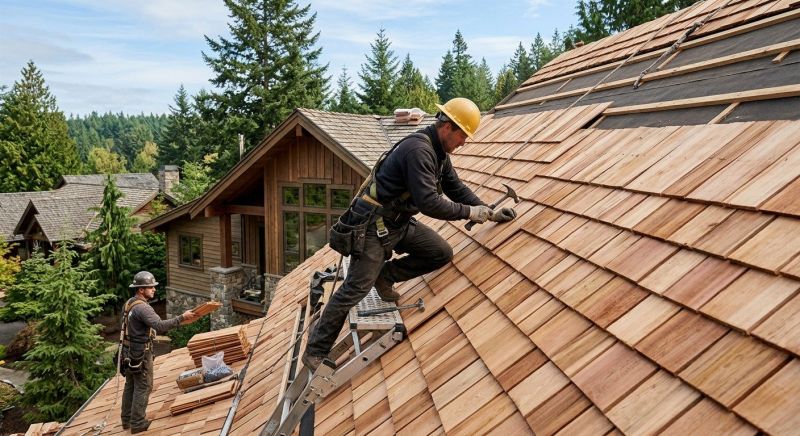 Wood Roofing Installation in Monsey, NY