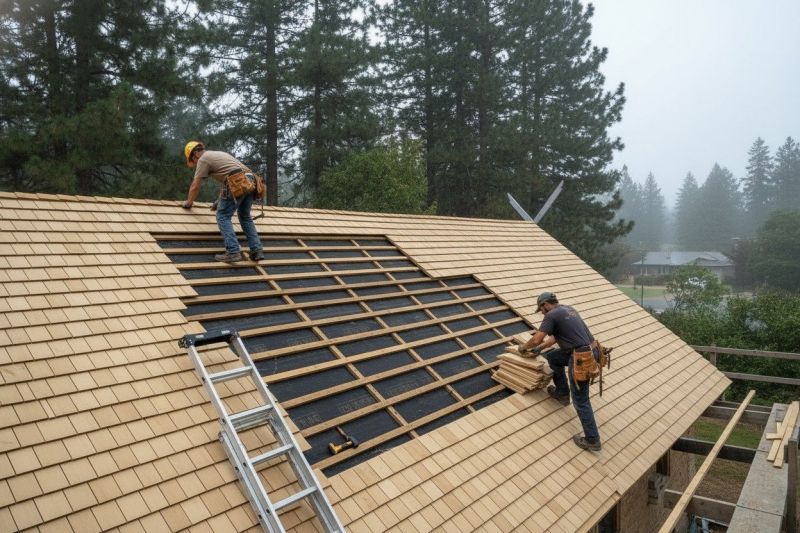 Wood Shake Roof Repair in Elizabeth, NJ
