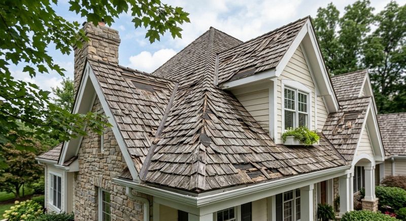 Wood Shake Roof Repair in Florham Park, NJ