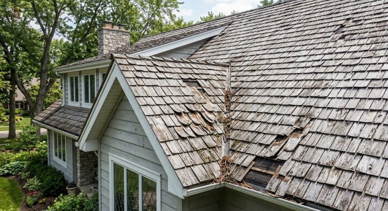 Wood Shake Roof Repair in Rye, NY