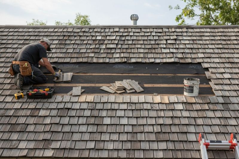 Wood Shingles Repair in Cedar Grove, NJ