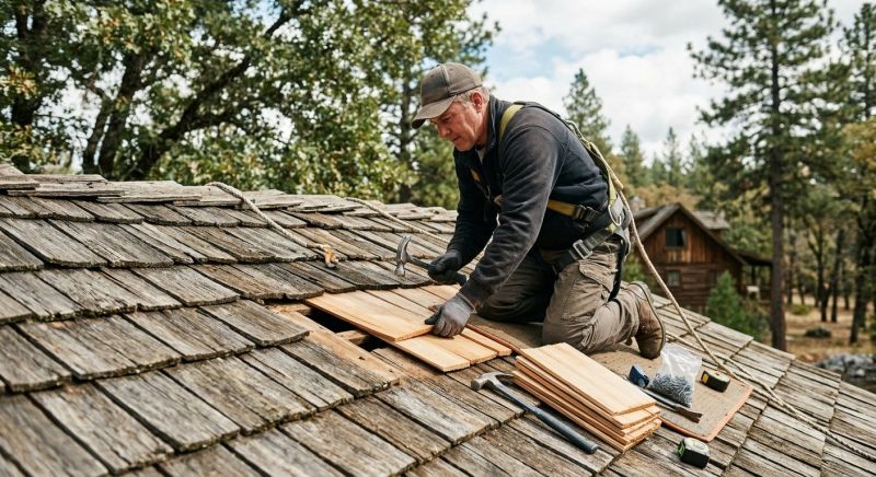 Wood Shingles Repair in Chatham, NJ