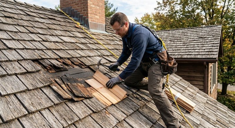 Wood Shingles Repair in Glen Rock, NJ