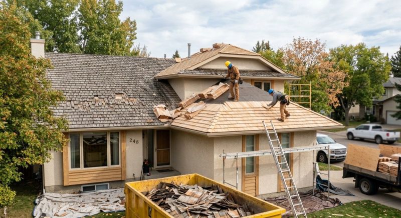 Cedar Roof Replacement in Irvington, NY