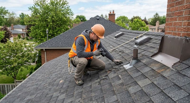 Roof Damage Inspection in South Plainfield, NJ